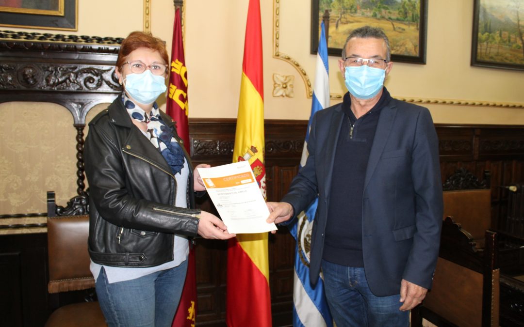 El Ayuntamiento de Jumilla obtiene la ISO 9001:2015